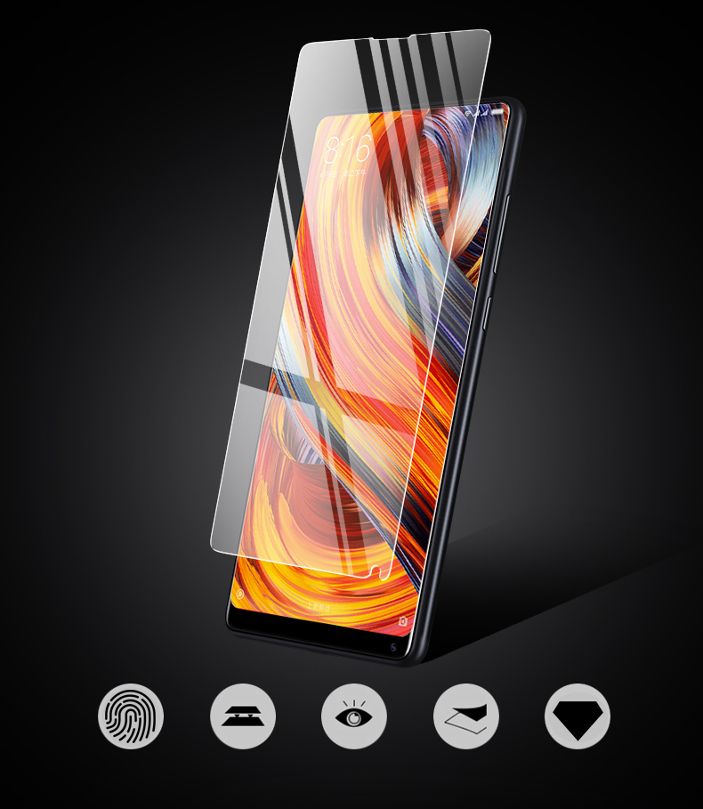 Bakeey-Anti-Explosion-Anti-Scratch-Tempered-Glass-Screen-Protector-For-Xiaomi-Mi-Mix-2Mi-MIX-2S-Non--1216401-1